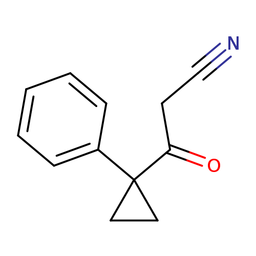 3-oxo-3-(1-phenylcyclopropyl)propanenitrile