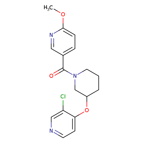 5-{3-[(3-chloropyridin-4-yl)oxy]piperidine-1-carbonyl}-2-methoxypyridine