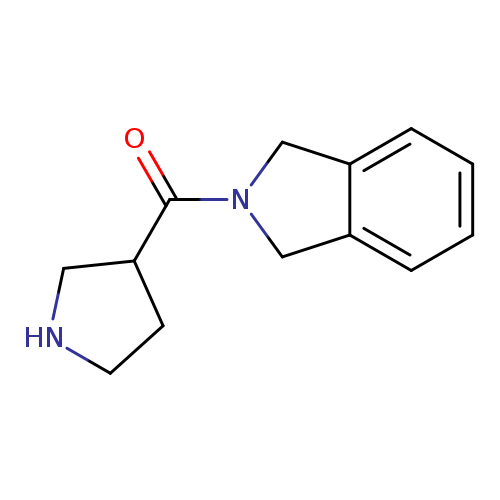 2-(pyrrolidine-3-carbonyl)-2,3-dihydro-1H-isoindole