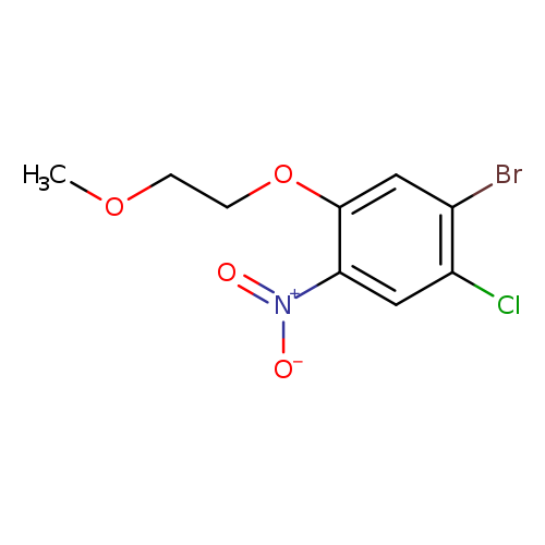 1-Bromo-2-chloro-5-(2-methoxyethoxy)-4-nitrobenzene