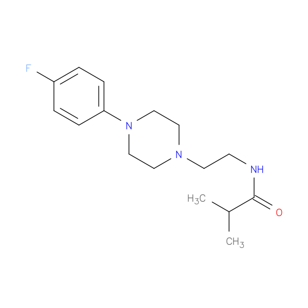 N-{2-[4-(4-fluorophenyl)piperazin-1-yl]ethyl}-2-methylpropanamide