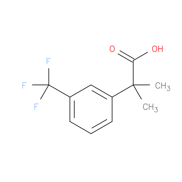 2-Methyl-2-(3-(Trifluoromethyl)Phenyl)Propanoic Acid