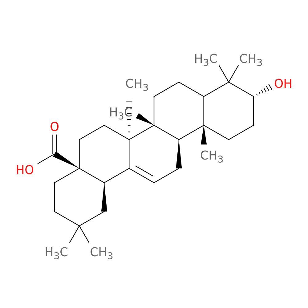 (4aS,6aS,6bR,10R,12aR,12bR,14bR)-10-Hydroxy-2,2,6a,6b,9,9,12a-heptamethyl-1,2,3,4,4a,5,6,6a,6b,7,8,8a,9,10,11,12,12a,12b,13,14b-icosahydropicene-4a-carboxylic acid