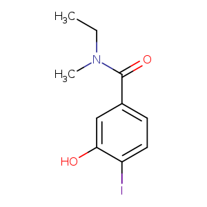 N-ethyl-3-hydroxy-4-iodo-N-methylbenzamide