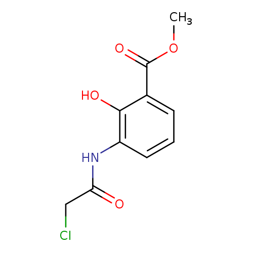 methyl 3-(2-chloroacetamido)-2-hydroxybenzoate