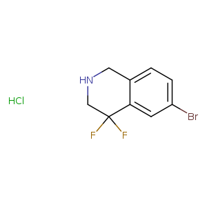 6-Bromo-4,4-difluoro-1,2,3,4-tetrahydroisoquinoline hydrochloride