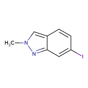 2H-Indazole, 6-iodo-2-methyl-