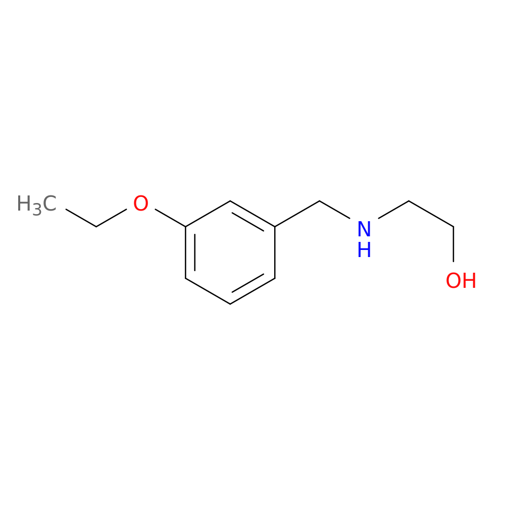 2-((3-Ethoxybenzyl)amino)ethanol