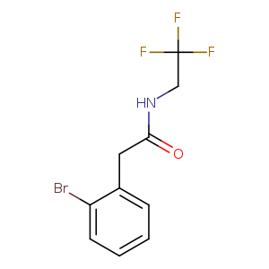 2-(2-bromophenyl)-N-(2,2,2-trifluoroethyl)acetamide