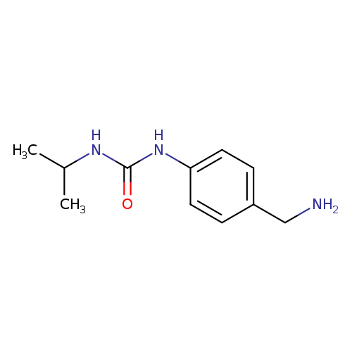 1-[4-(aminomethyl)phenyl]-3-(propan-2-yl)urea