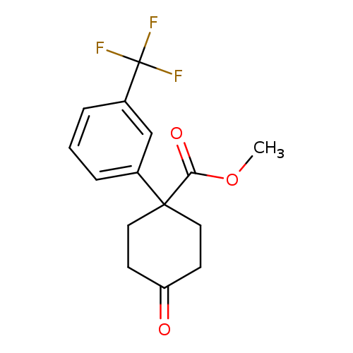 Methyl 4-oxo-1-[3-(trifluoromethyl)phenyl]cyclohexanecarboxylate
