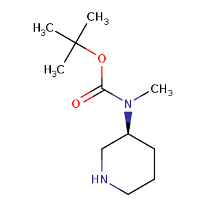 Carbamic acid, N-methyl-N-(3S)-3-piperidinyl-, 1,1-dimethylethyl ester
