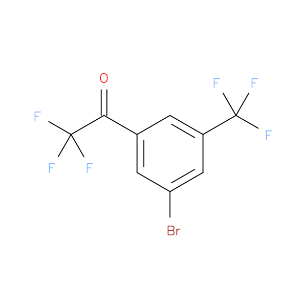1-[3-Bromo-5-(trifluoromethyl)phenyl]-2,2,2-trifluoroethanone