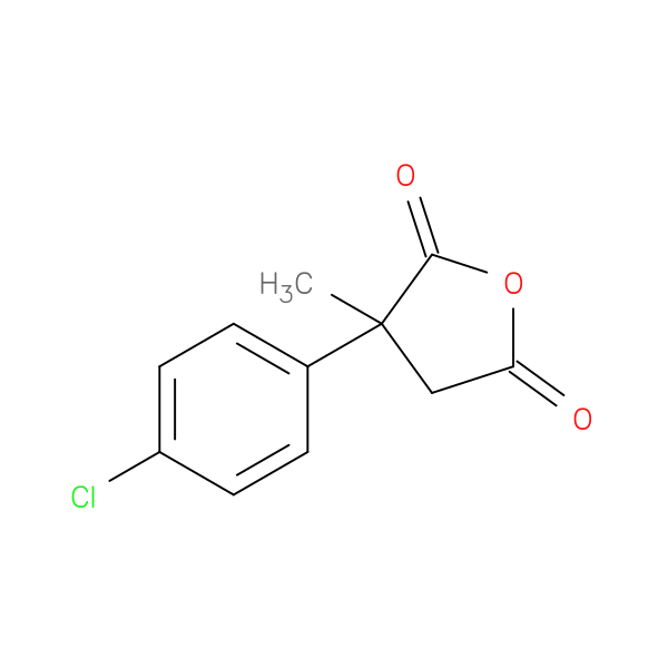 3-(4-chlorophenyl)-3-methyloxolane-2,5-dione