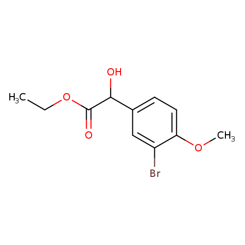 ethyl 2-(3-bromo-4-methoxyphenyl)-2-hydroxyacetate
