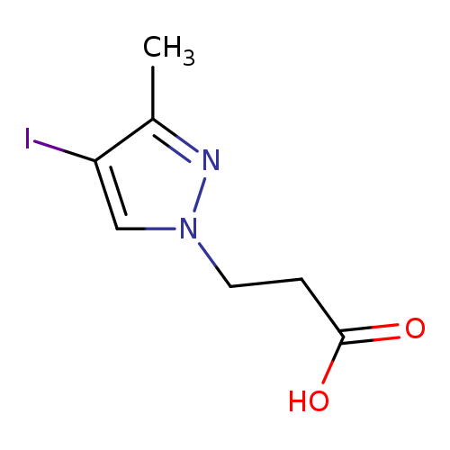 3-(4-Iodo-3-methyl-1H-pyrazol-1-yl)propanoic acid