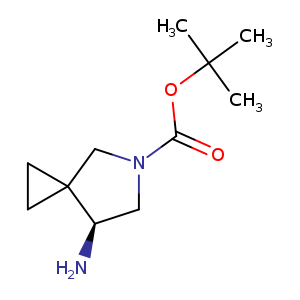 5-Azaspiro[2.4]heptane-5-carboxylic acid, 7-amino-, 1,1-dimethylethyl ester, (7S)-