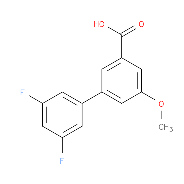3',5'-Difluoro-5-methoxy-[1,1'-biphenyl]-3-carboxylic acid