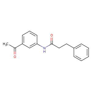 N-(3-Acetylphenyl)-3-phenylpropanamide