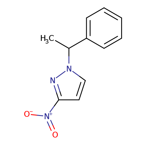 3-nitro-1-(1-phenylethyl)-1H-pyrazole