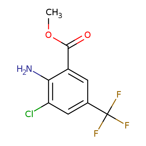 2-Amino-3-chloro-5-trifluoromethyl-benzoic acid methyl ester
