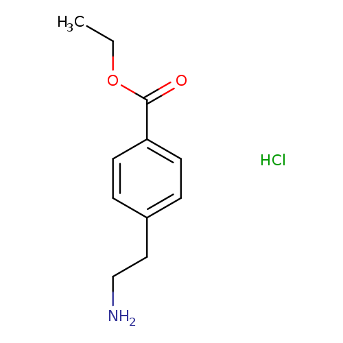 Benzoic acid, 4-(2-aminoethyl)-, ethyl ester, hydrochloride