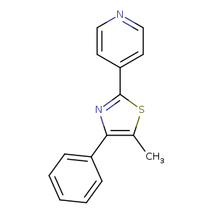 5-Methyl-4-phenyl-2-(4-pyridyl)thiazole