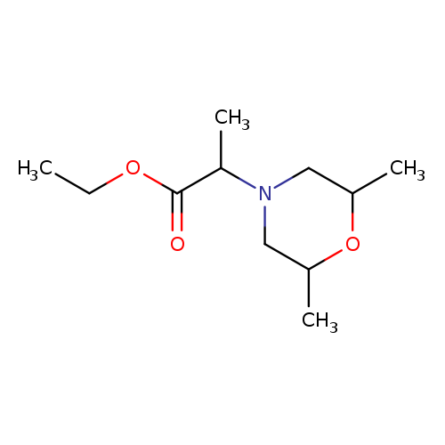 Ethyl 2-(2,6-dimethylmorpholin-4-yl)propanoate