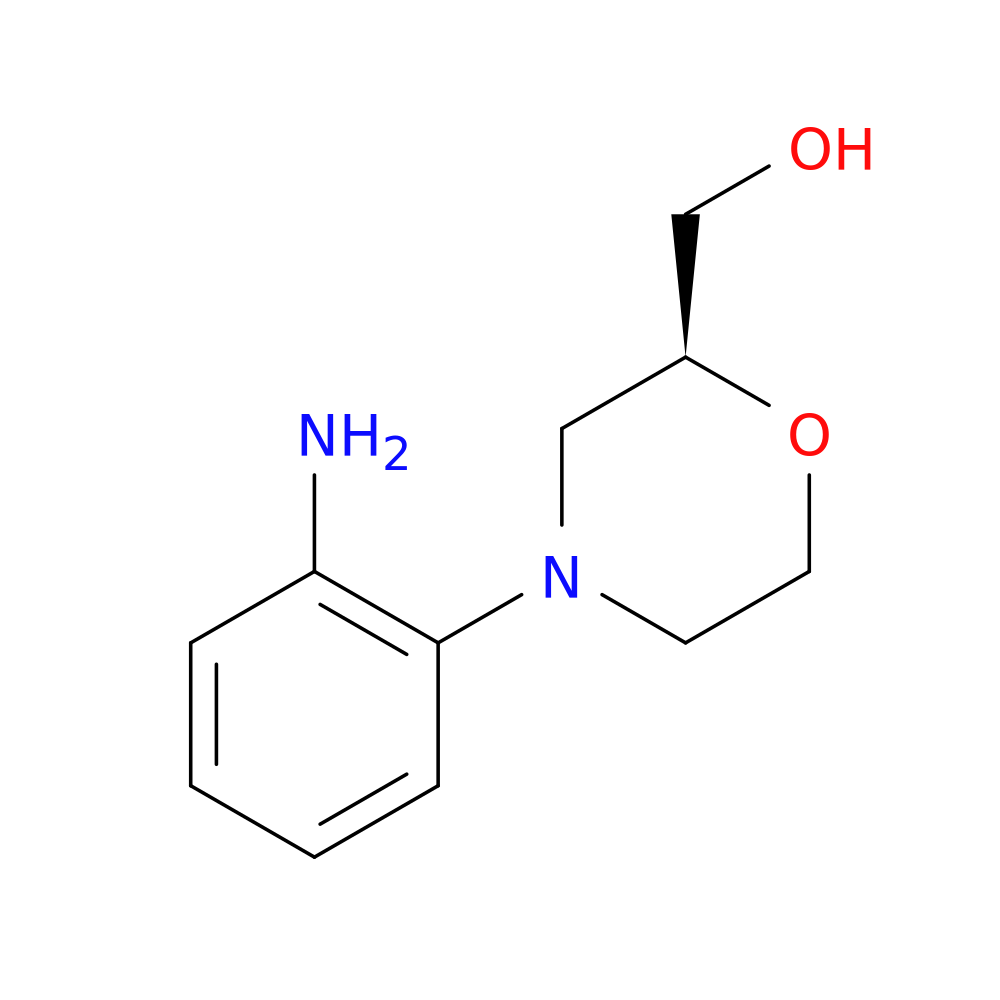 [(2S)-4-(2-aminophenyl)morpholin-2-yl]methanol
