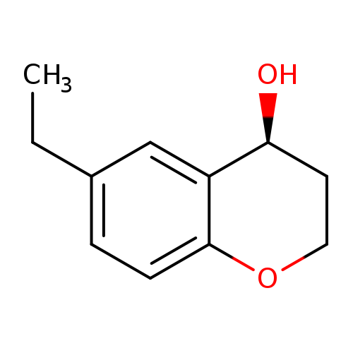(4S)-6-ethyl-3,4-dihydro-2H-1-benzopyran-4-ol