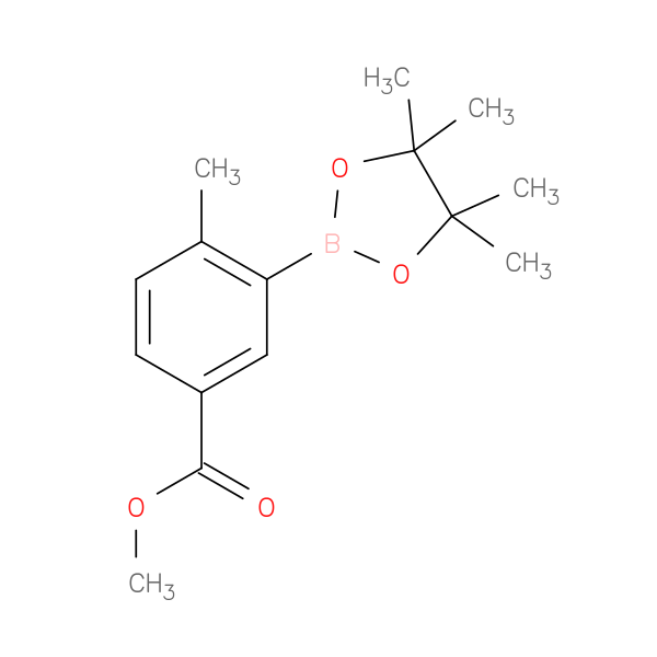 Methyl 4-methyl-3-(4,4,5,5-tetramethyl-1,3,2- dioxaborolan-2-yl) benzoate