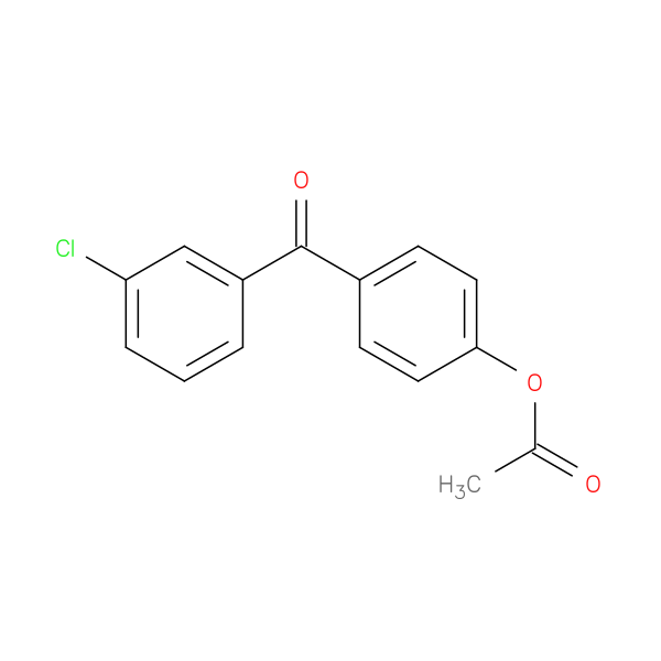4-Acetoxy-3'-chlorobenzophenone