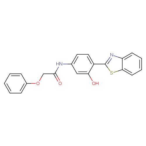 N-[4-(1,3-benzothiazol-2-yl)-3-hydroxyphenyl]-2-phenoxyacetamide