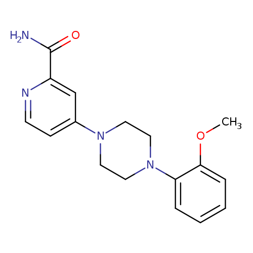 4-[4-(2-methoxyphenyl)piperazin-1-yl]pyridine-2-carboxamide