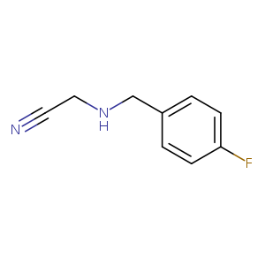 2-([(4-Fluorophenyl)methyl]amino)acetonitrile
