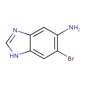 6-Bromo-1H-benzo[d]imidazol-5-amine