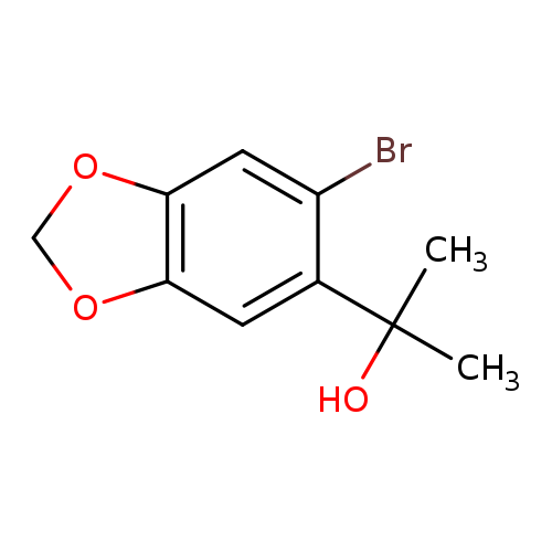 2-(6-bromo-1,3-dioxaindan-5-yl)propan-2-ol