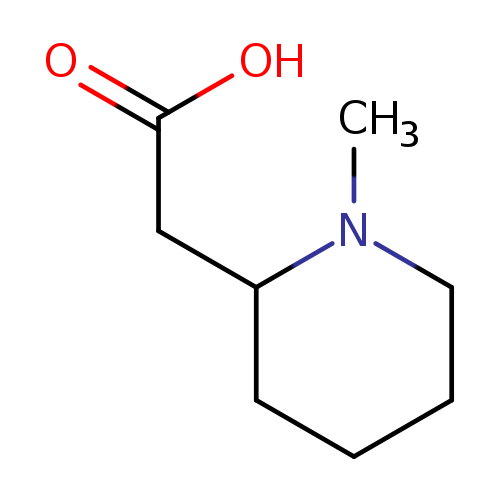 2-(1-Methylpiperidin-2-yl)acetic acid