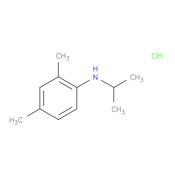2,4-dimethyl-N-(propan-2-yl)aniline hydrochloride