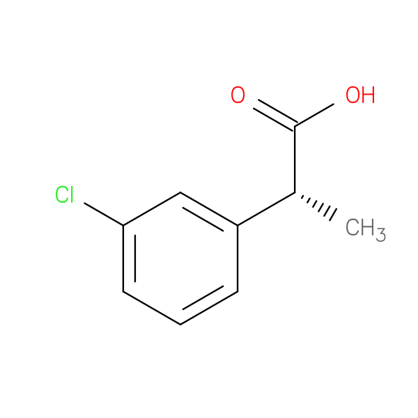 (2R)-2-(3-chlorophenyl)propanoic acid