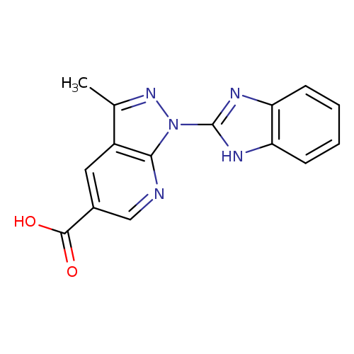 1-(1H-1,3-benzodiazol-2-yl)-3-methyl-1H-pyrazolo[3,4-b]pyridine-5-carboxylic acid