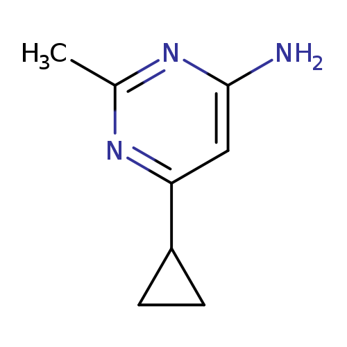 6-cyclopropyl-2-methylpyrimidin-4-amine