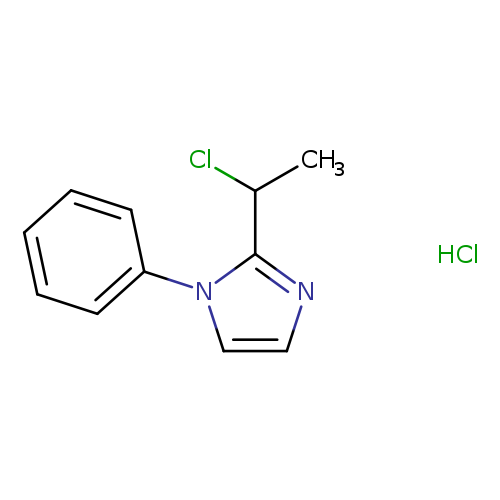 2-(1-chloroethyl)-1-phenyl-1H-imidazole hydrochloride