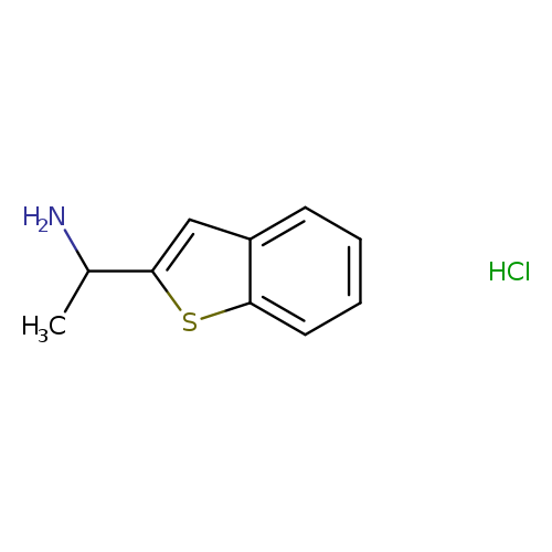 1-(1-benzothiophen-2-yl)ethan-1-amine hydrochloride