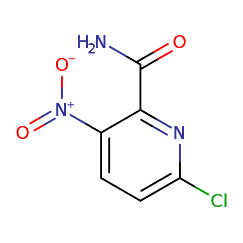 6-chloro-3-nitropyridine-2-carboxamide