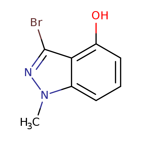 3-Bromo-1-methyl-1H-indazol-4-ol