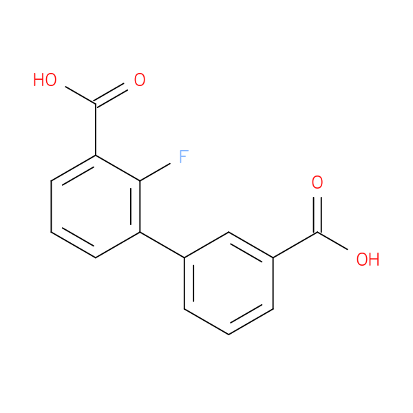 3-(3-Carboxyphenyl)-2-fluorobenzoic acid