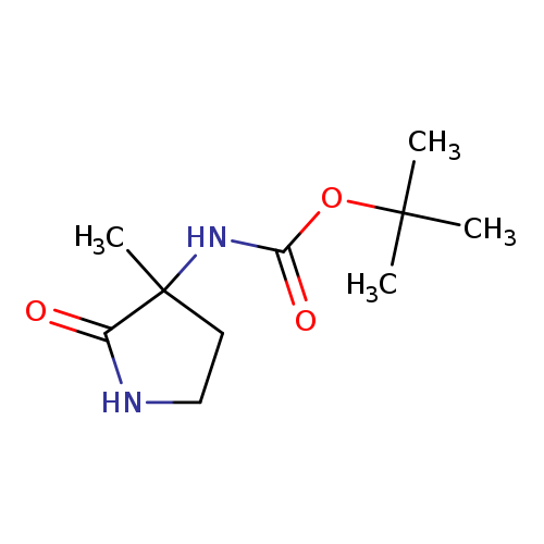 Carbamic acid, (3-methyl-2-oxo-3-pyrrolidinyl)-, 1,1-dimethylethyl ester (9CI)