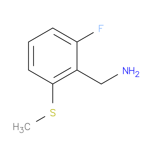 [2-fluoro-6-(methylsulfanyl)phenyl]methanamine