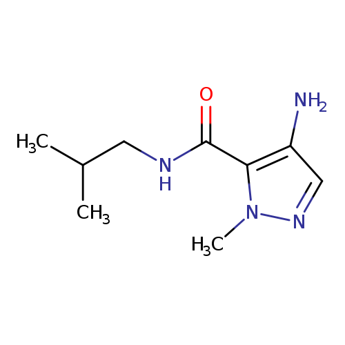 4-amino-N-isobutyl-1-methyl-1H-pyrazole-5-carboxamide